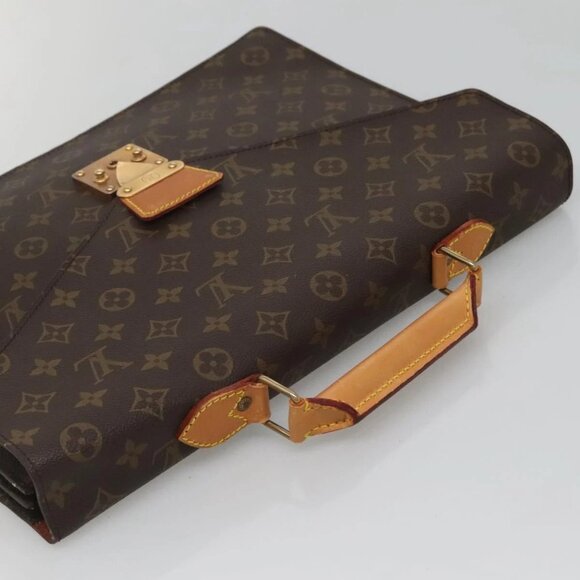 LOUIS VUITTON Monogram Serviette Conseiller Briefcase M53331 LV Auth 124478 - Picture 7 of 16